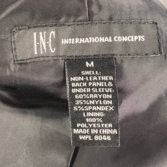 EUC INC Striped Leather Jacket - Picture 9 of 9